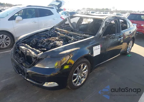 2008 Lexus Ls 460 из США, поврежденный, VIN JTHBL46F785071762